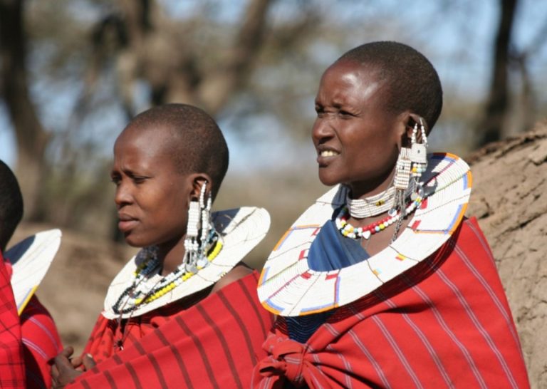 abbigliamento dei Masai