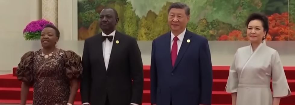 Ruto in Cina con Xi