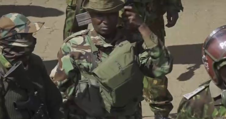 Polizia Kenya in azione durante le ultime manifestazioni