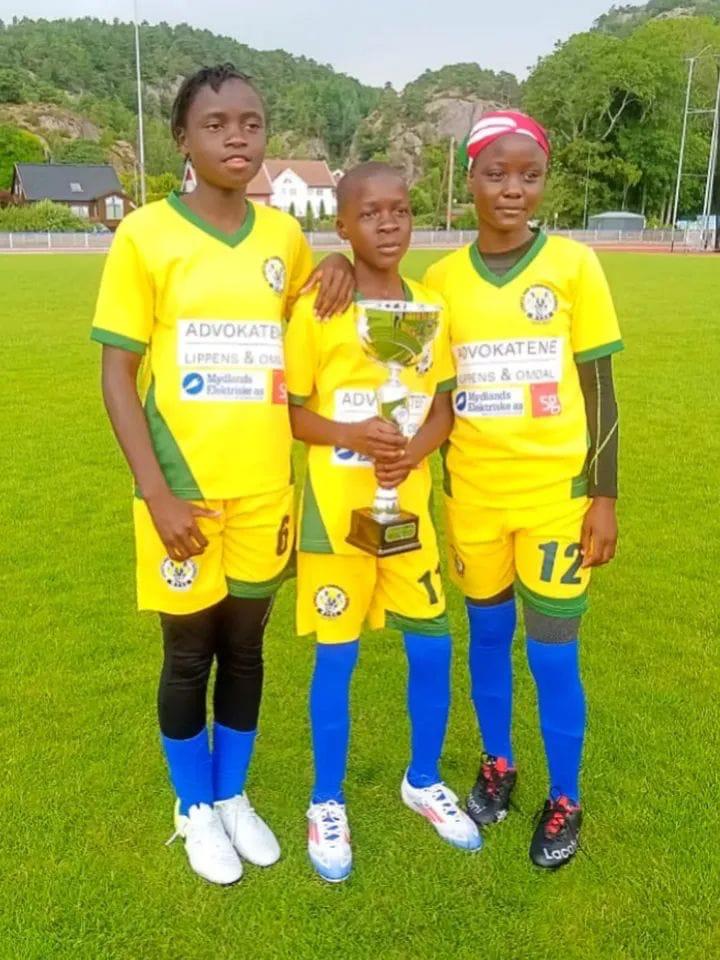 Le ragazze keniote alla Norway Cup