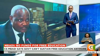John Mbadi ai media: sistema insostenibile