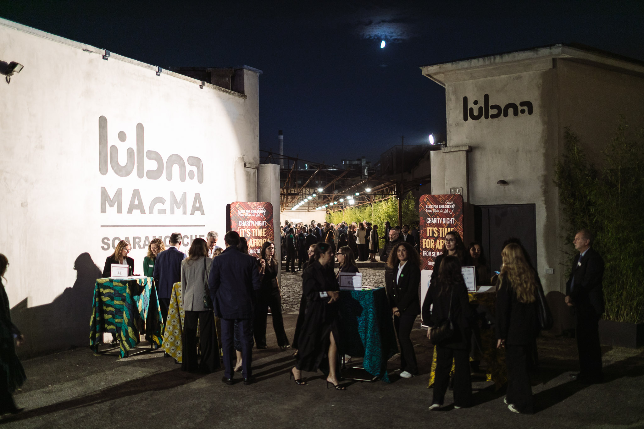 Africa charity night al Magma