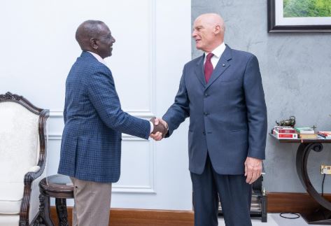 William Ruto e Roberto Natali