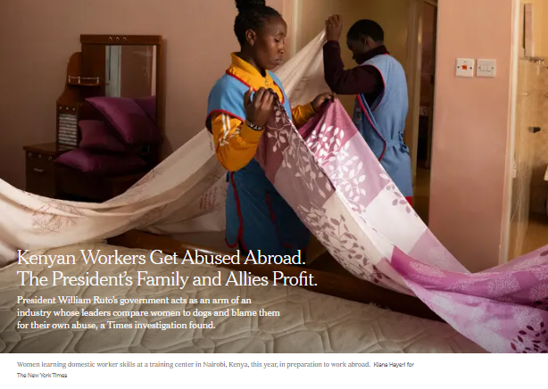L'articolo del New York Times