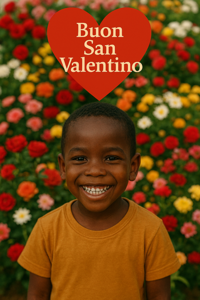 Buon San Valentino dai bambini di Alice for Children