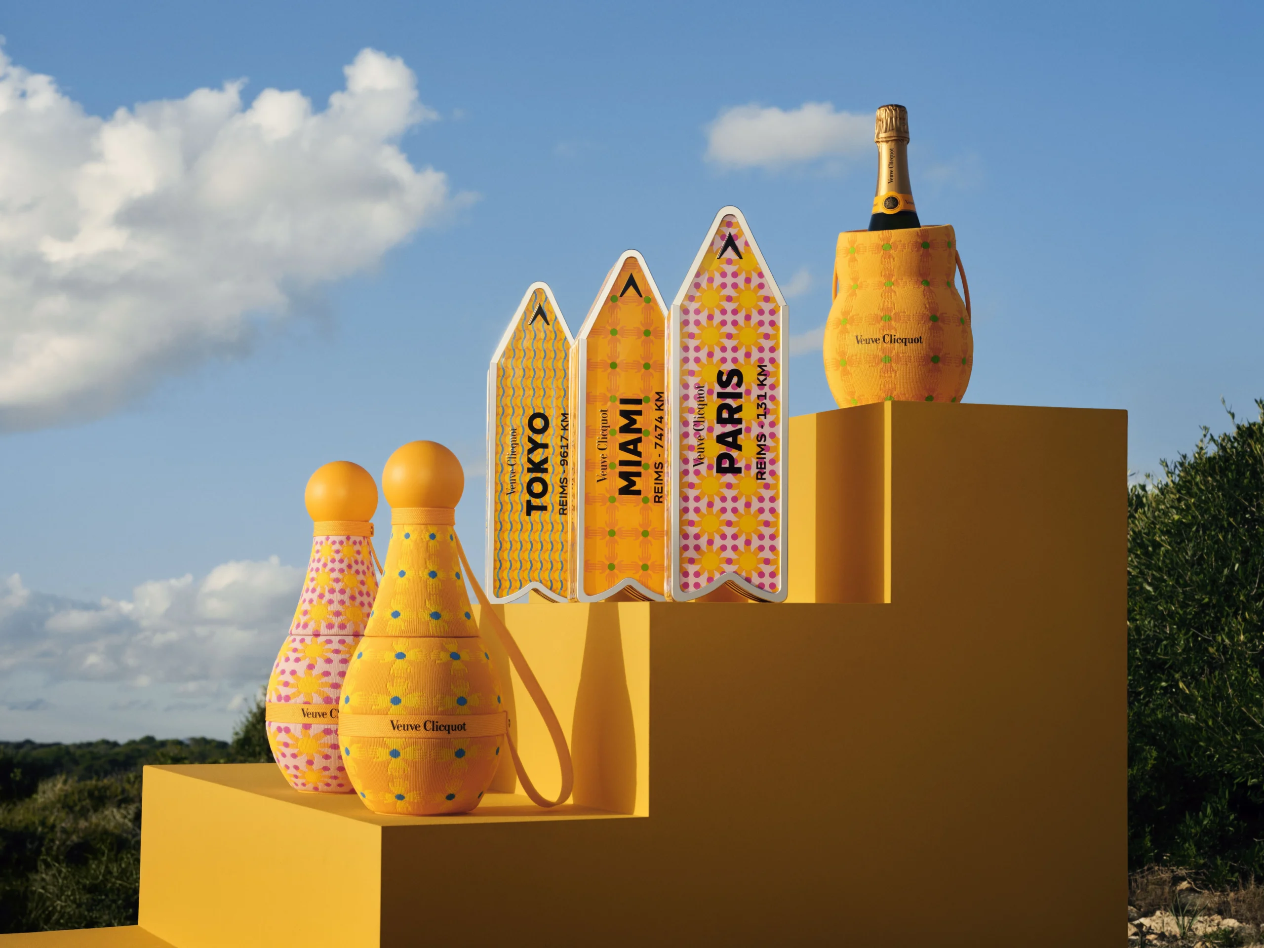 design week milano 2026 Chasing the Sun by Yinka Ilori - © VEUVE CLICQUOT