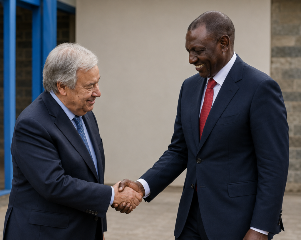 A Nairobi Guterres e Ruto per la posa della prima pietra nuovi uffici ONU