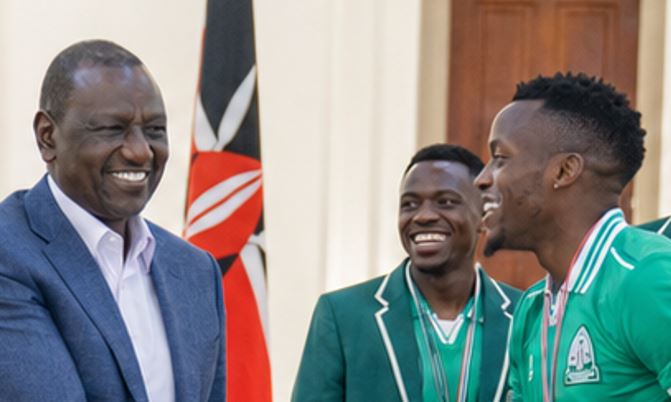 Premiazione di Ruto versione AI